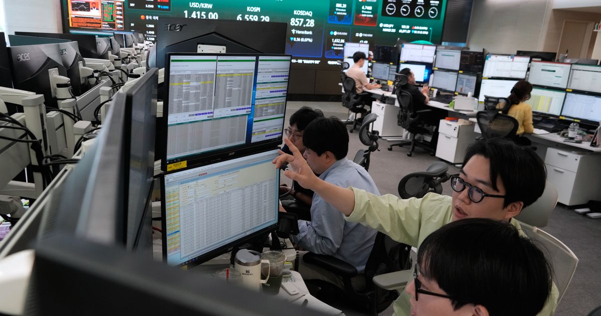 Shares are mostly higher in Asia, with Kospi up 4%, while oil prices gain