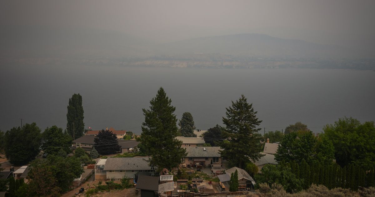 Canada puts the military on standby as British Columbia wildfires kill 1 and displace thousands