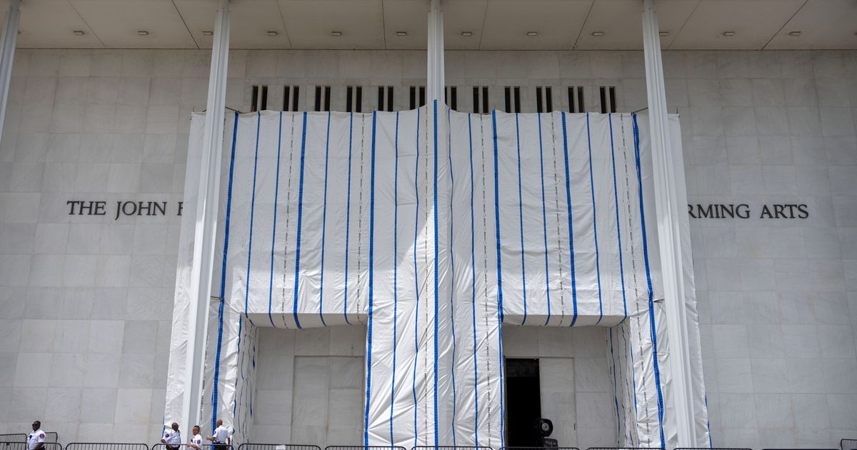Federal court is asked to block Kennedy Center from returning Trump’s name to building