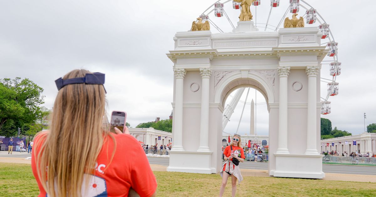 Trump’s arch could harm the integrity of many of Washington’s historical sites, report says