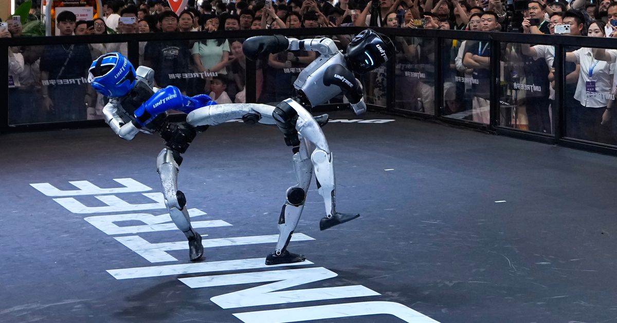 Shares in Chinese humanoid robot maker Unitree soar in its Shanghai trading debut
