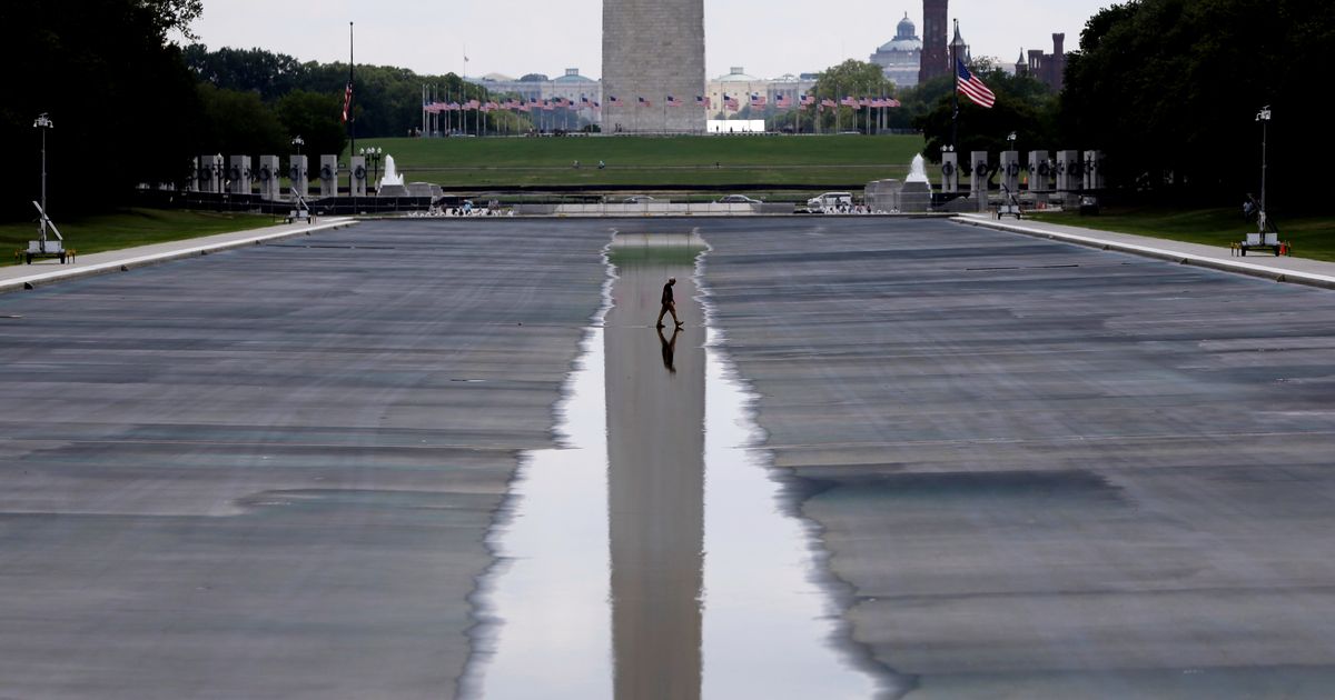 Trump blasts Pirro after she refutes his claim that Reflecting Pool was damaged by vandals