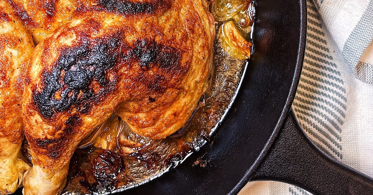 Char-roasted chicken with Alabama white sauce is a Labor Day winner