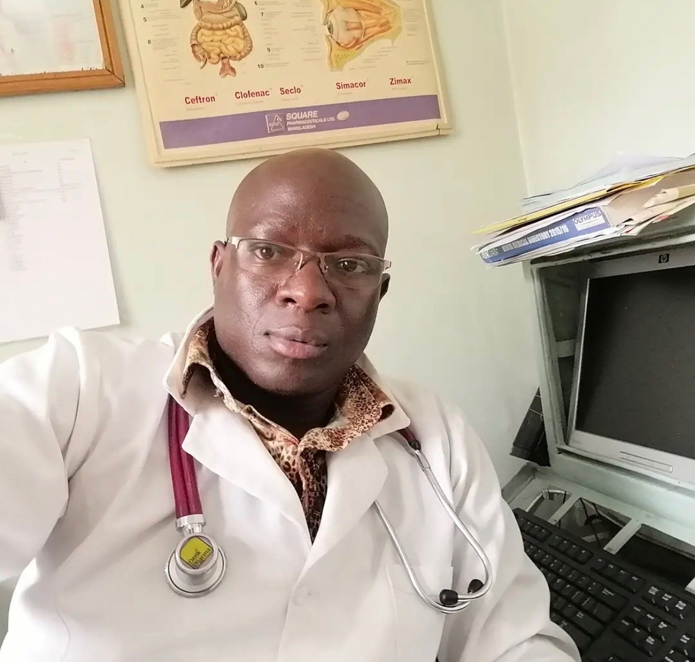 Robert Sidhe, a UW Medicine employee whose asylum application is pending, was detained by immigration authorities on Aug. 26. He worked as a doctor in Kenya. (Photo provided by Robert Sidhe’s fiancée)
