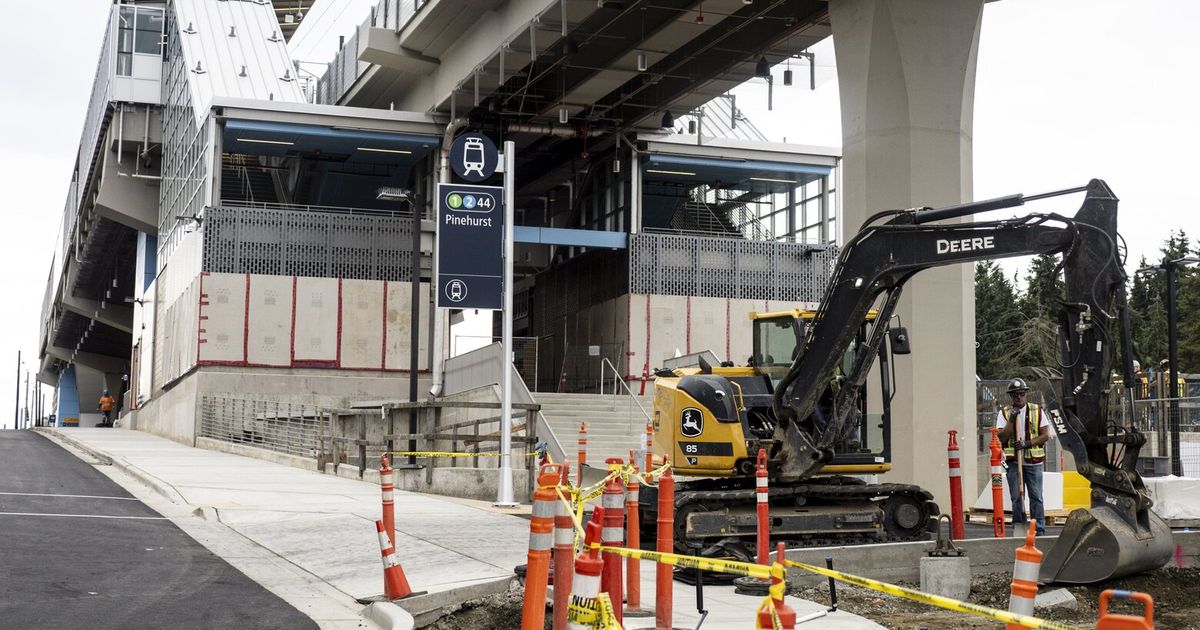 When Seattle’s next light rail station will open