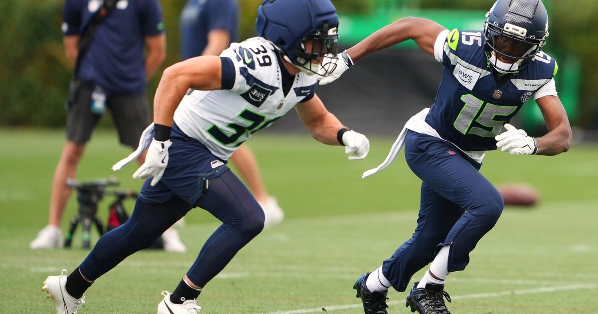 Seahawks’ Ty Okada could miss season opener. Is Rodney Thomas II next man up?