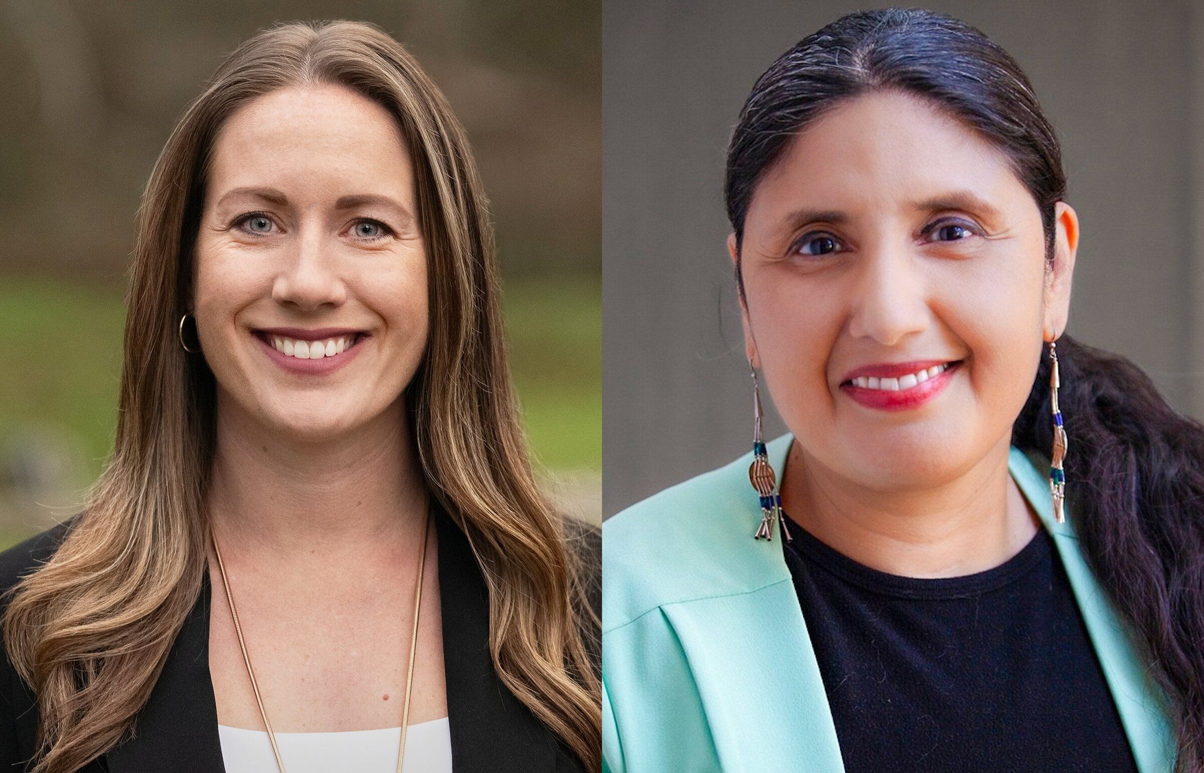 Republican Katie Cornell (left) and Democrat Rene Hernandez Greenfield are running for the vacant Washington state House seat representing the 26th Legislative District. (Courtesy of the campaigns)