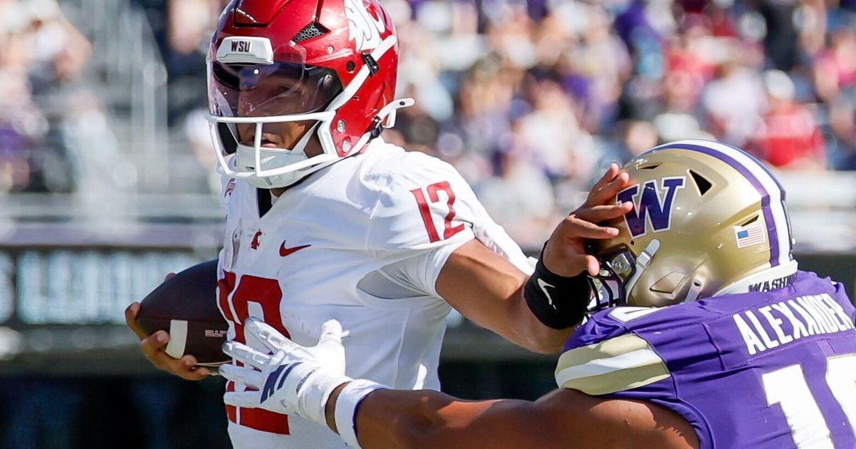 Are WSU coaches OK with QB Caden Pinnick being the team’s leading rusher?