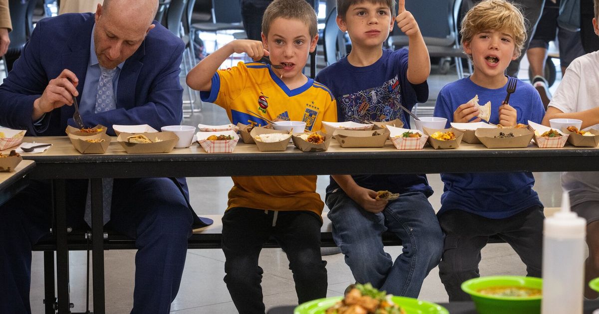Pickled blueberries and yakisoba: Free school meals launch in Seattle