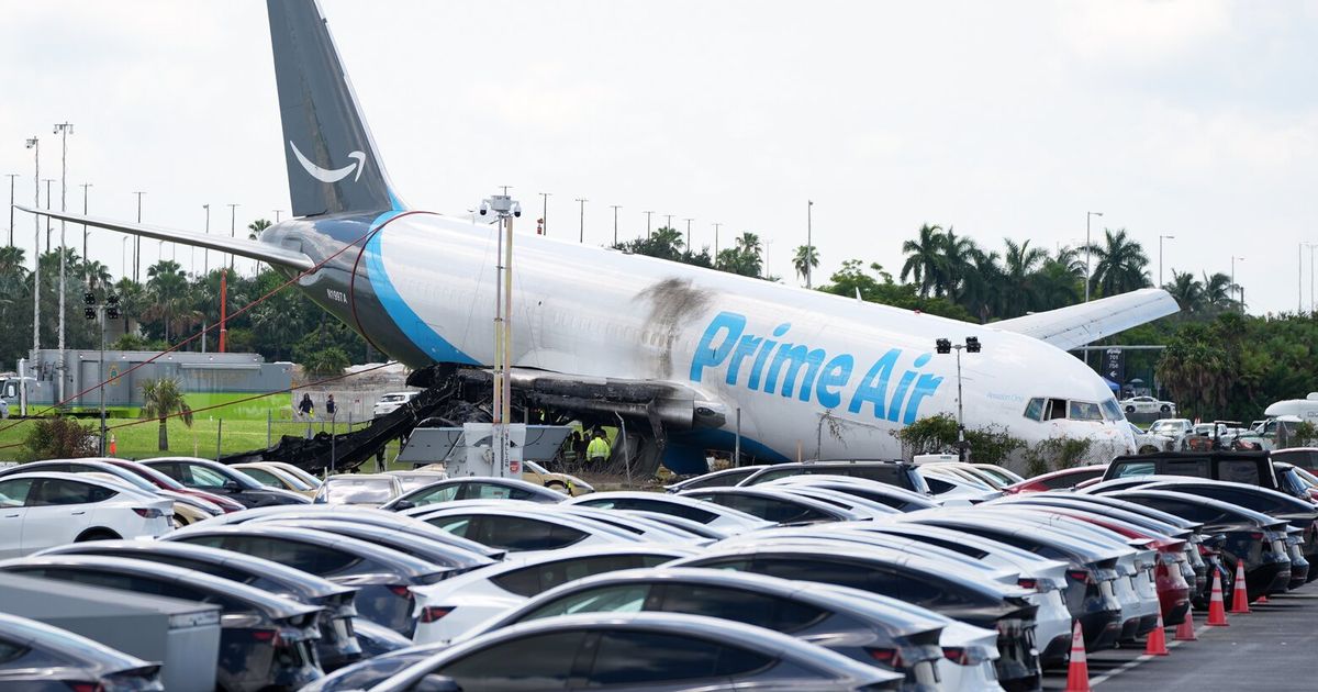 Amazon 767 didn’t take usual steps to slow before Miami crash, NTSB says