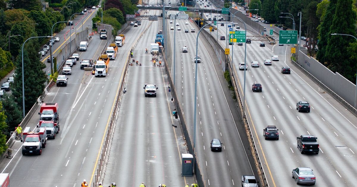 Seattle, Bellevue losing highway lanes this weekend