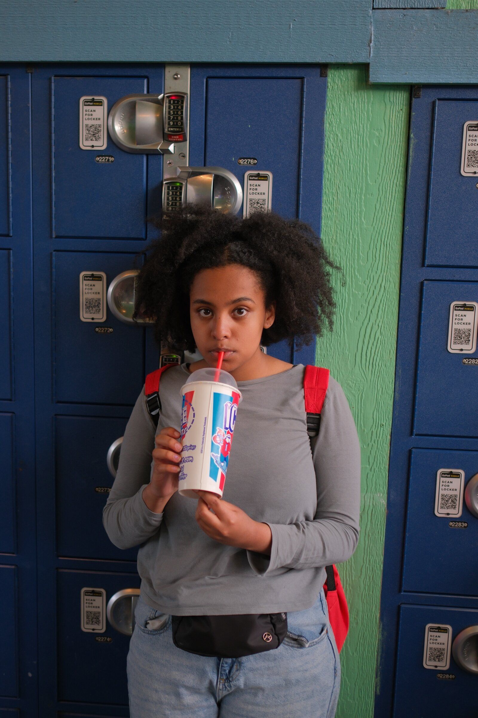 Dalia Dilsebo, of South Seattle, drinks an icee as the day comes to a close at Wild Waves in Federal Way, August 29, 2026.
Genna Martin for The Seattle Times (G