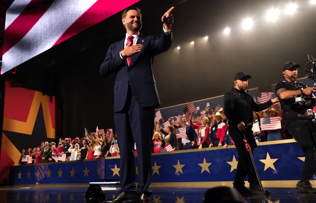 Vance appears more like Trump's heir apparent at GOP convention
