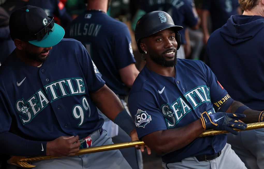 Michael Arroyo belts first homer in Seattle Mariners' record rout of A's