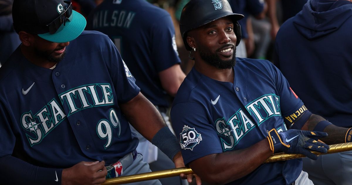 Michael Arroyo belts first homer in Seattle Mariners’ record rout of A’s