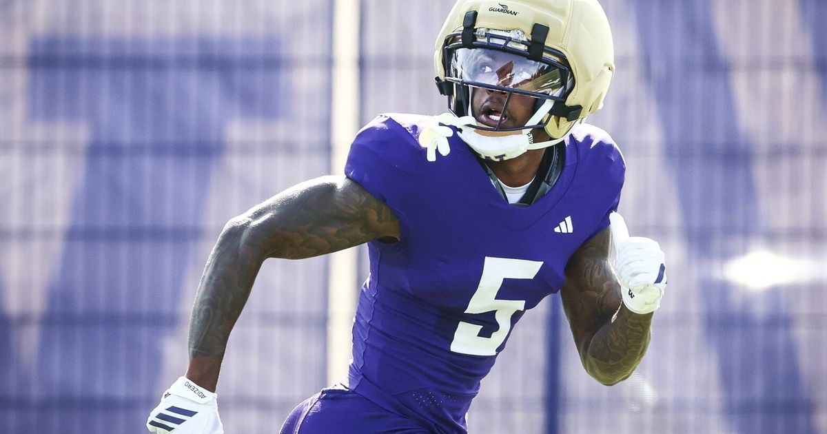 Washington Huskies WR Christian Moss out 2-3 months. Who will step up to replace him?