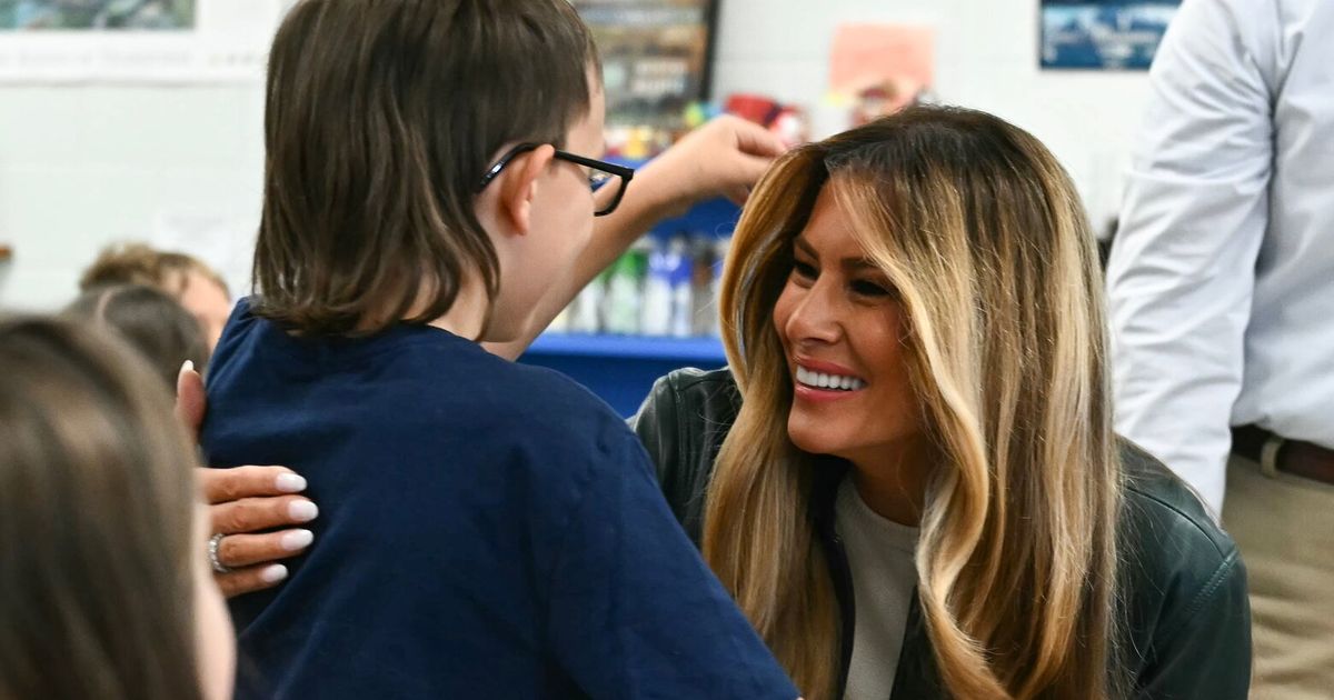Melania Trump encourages children to build ‘the next great robot’ with AI