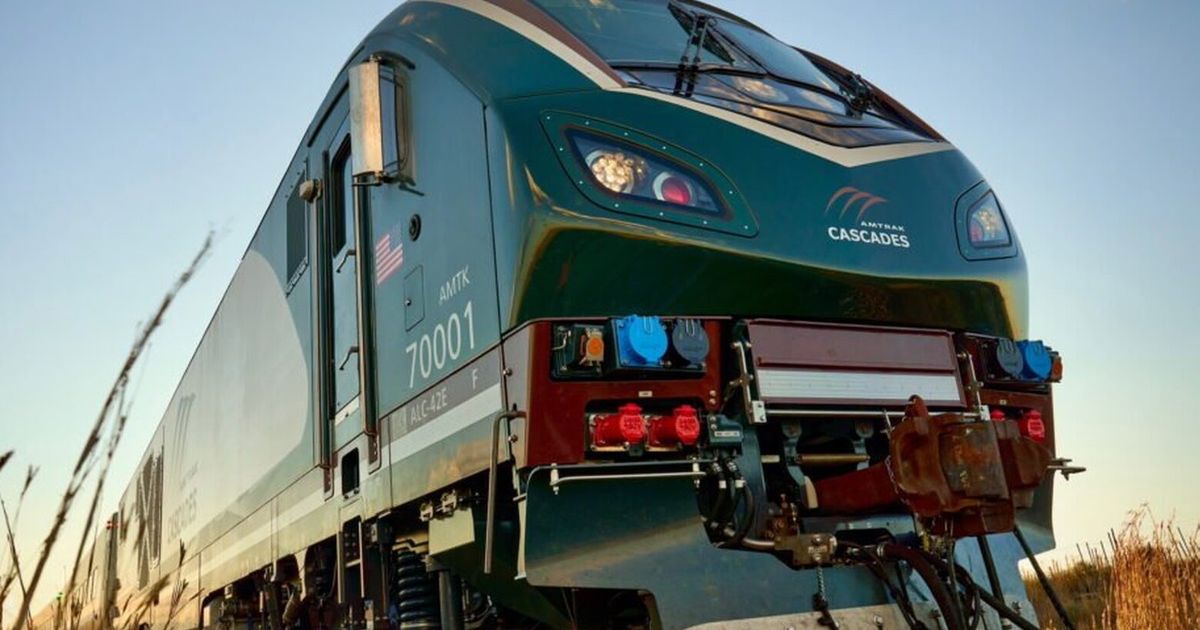 Amtrak to introduce upgraded, sleek Airo train sets on Cascades route