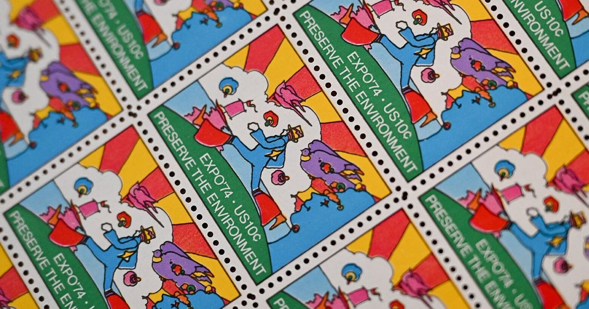 How Peter Max designed iconic, controversial Spokane postage stamp
