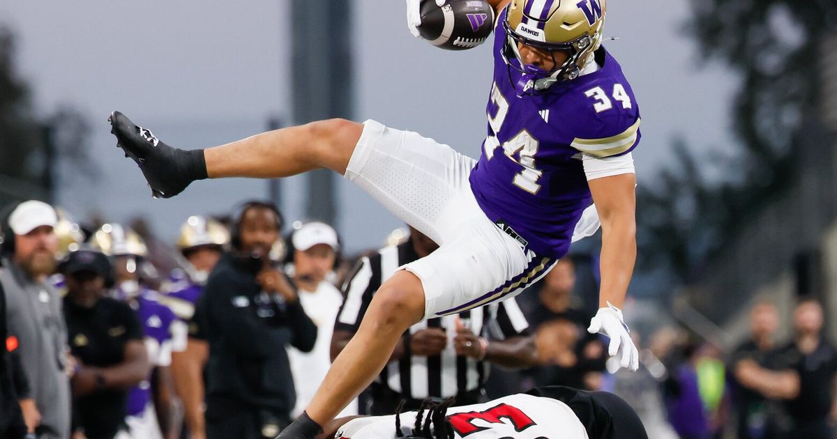 Photos: Eastern Washington University takes on Washington in Seattle
