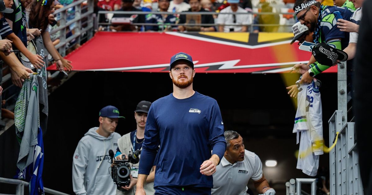 Die Seahawks sagen, dass sich Sam Darnolds Zeitplan „drastisch verschoben“ ...