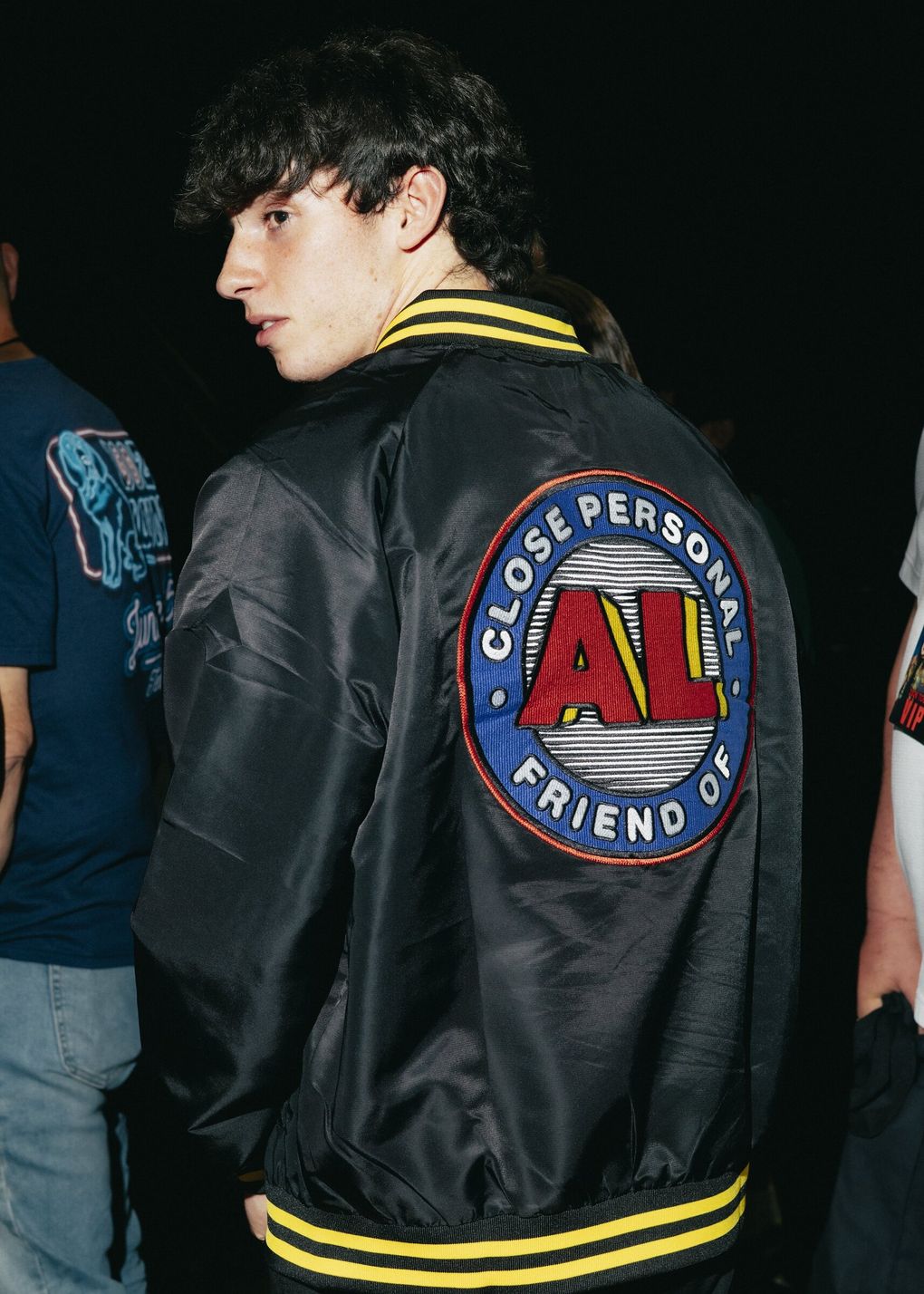 A concertgoer dons Weird Al memorabilia during his Bigger & Weirder tour at UBS Arena in Elmont, N.Y., on July 12, 2026. Men who grew up in the ’80s and ’90s have introduced their children to Weird Al’s high jinks. (Timothy O’Connell/The New York Times) XNYT0094 (TIMOTHY O’CONNELL / NYT)