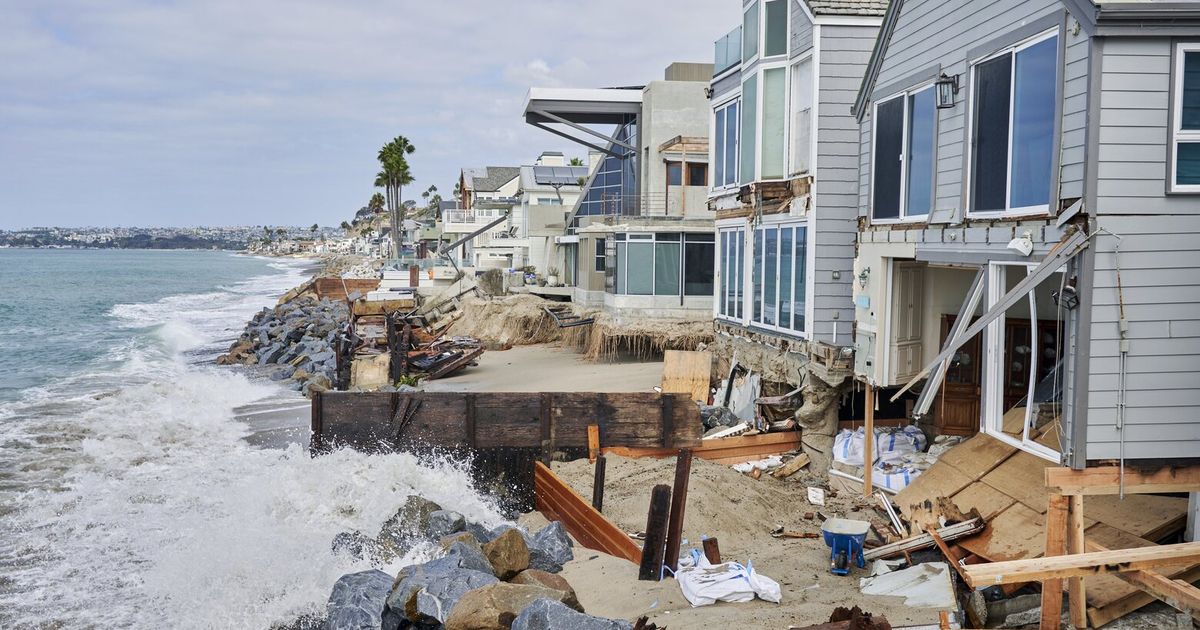 Beaches are disappearing in Southern California as El Nino bears down