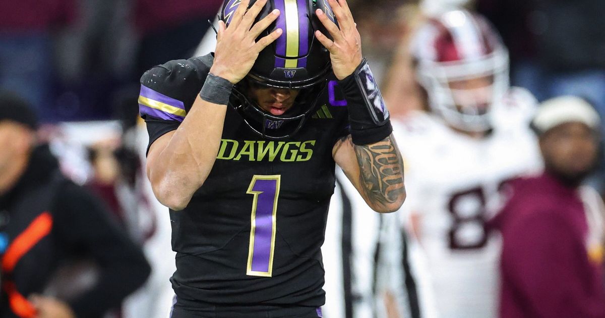 Washington Huskies struggle under pressure, lose to Minnesota in Big Ten opener