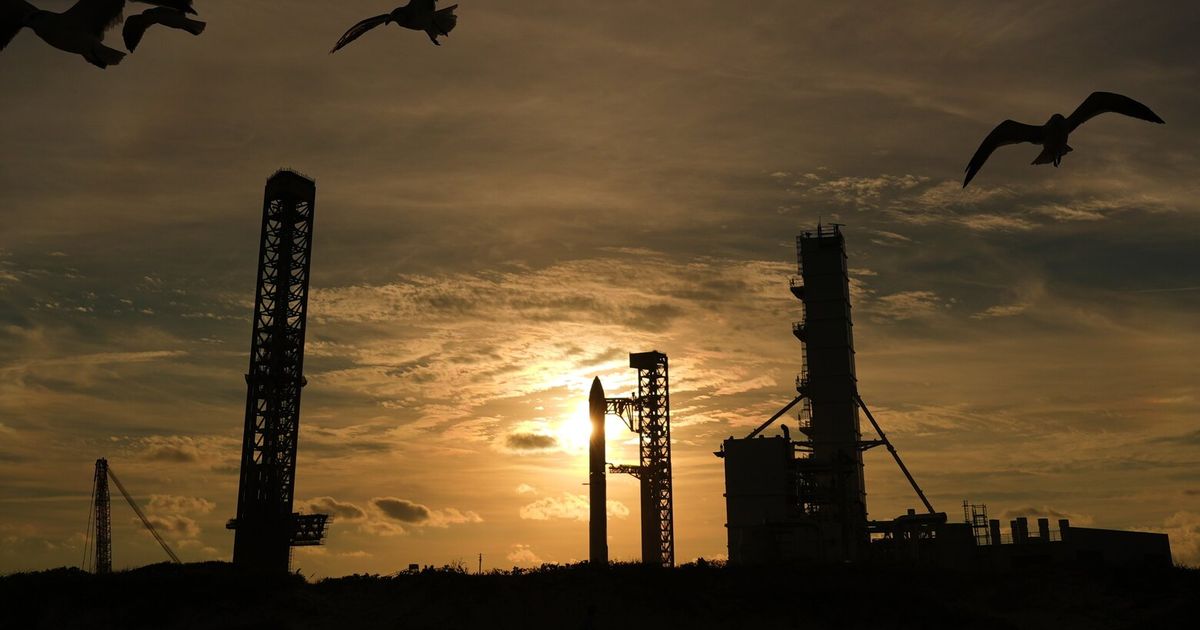 SpaceX’s supersized Starship launches into orbit for the first time