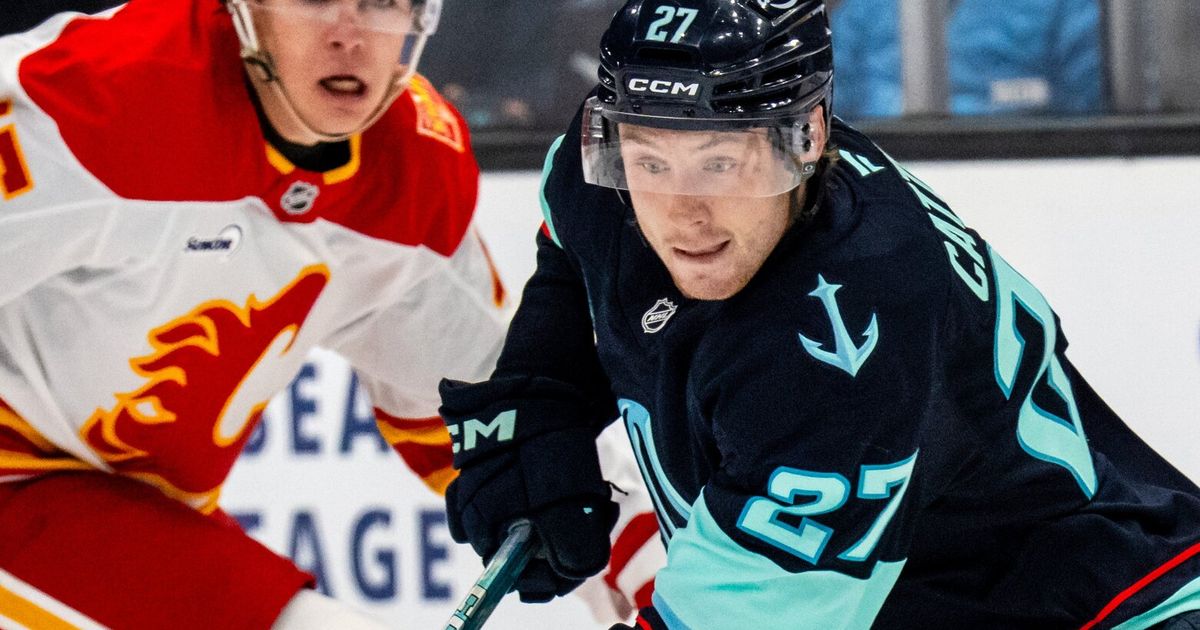 Biggest wild card for Kraken? How about 20-year-old Berkly Catton