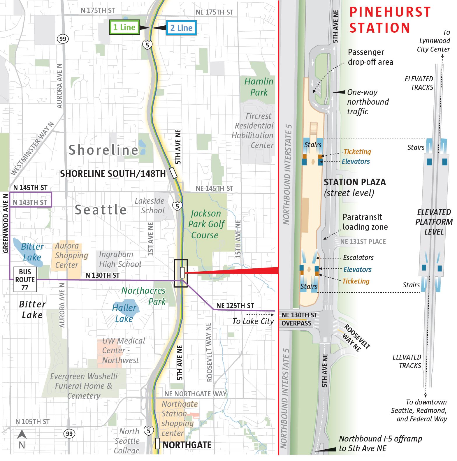 Sources: Sound Transit, King County Metro Transit (graphic by Mark Nowlin / The Seattle Times)