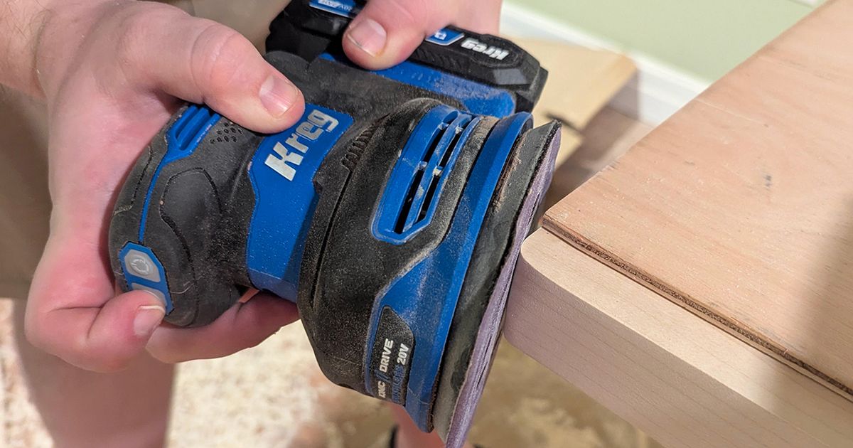 Learn how to sand with the right tools