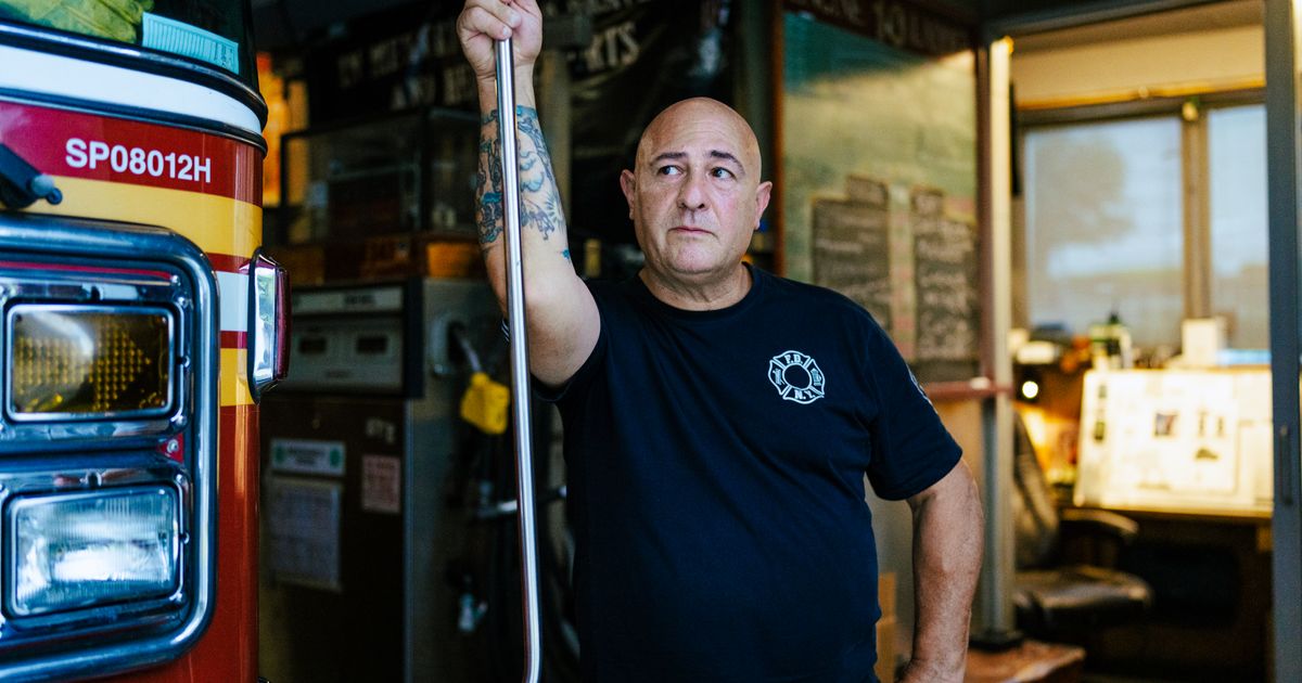 A NYC firehouse was first to respond on 9/11. 25 years on, Sal Argano is the last still on staff