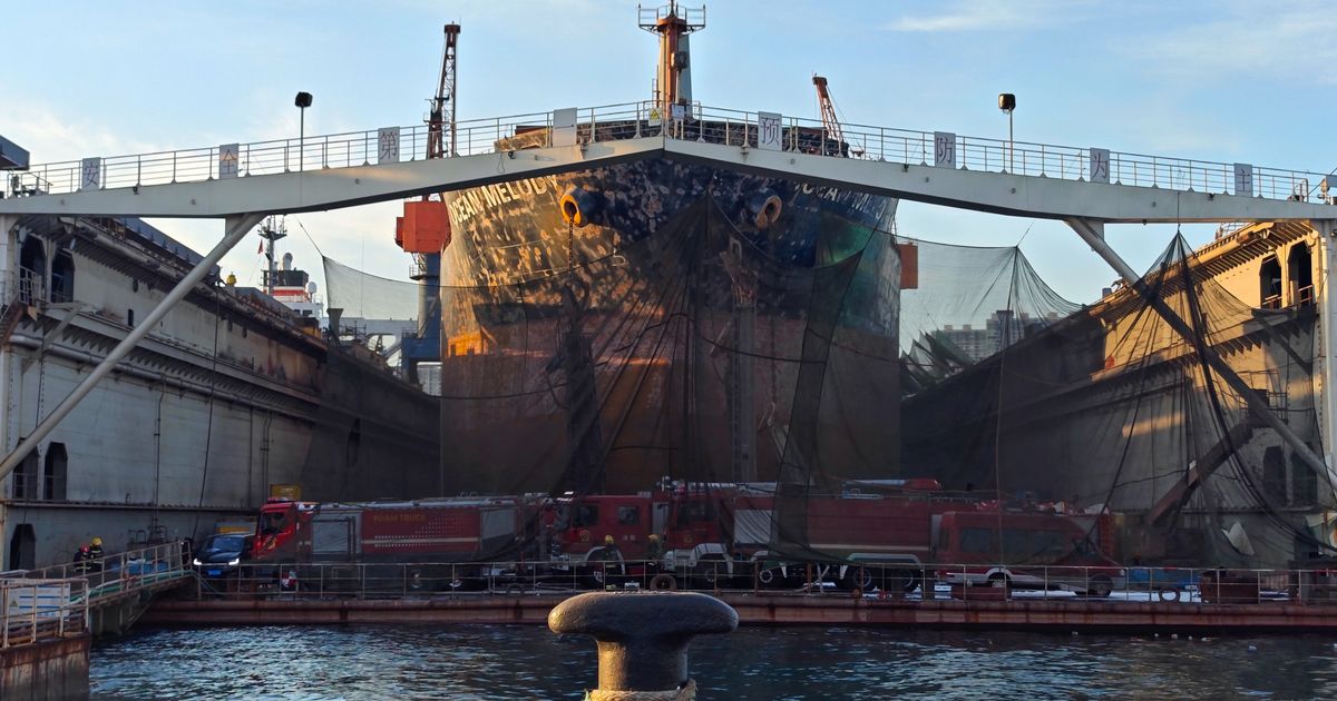 25 dead after cargo ship catches fire in China’s port, state media says ...