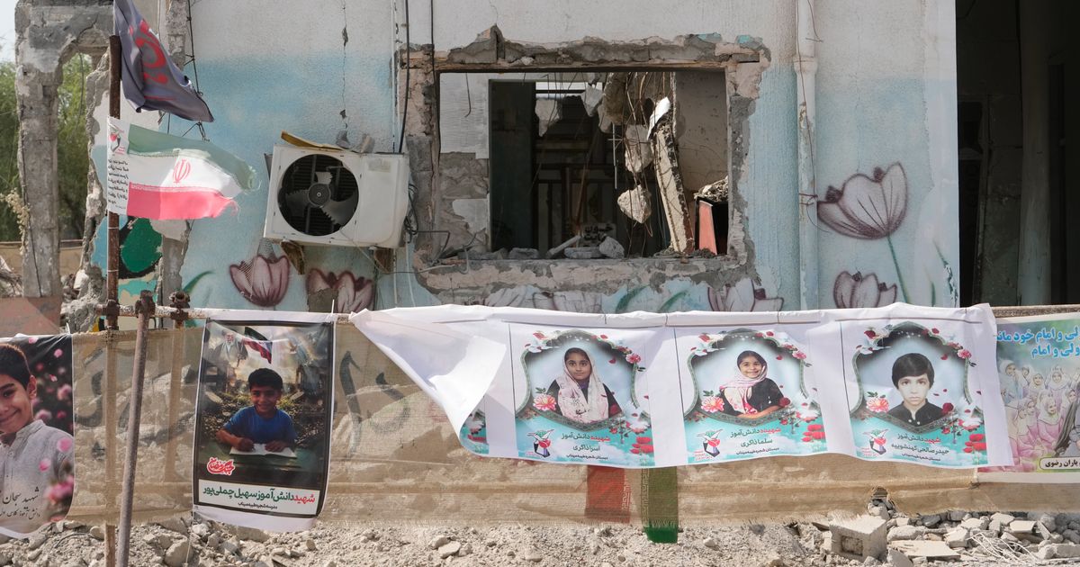 The Iranian school struck in the war’s earliest attacks is now a memorial for children