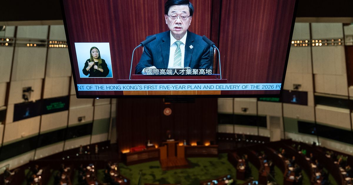 Hong Kong unveils its first 5-year plan that broadens the city’s identity beyond finance