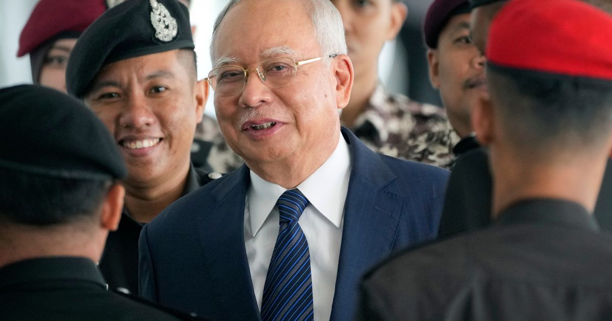 Malaysia’s king allows former leader Najib to serve rest of his graft sentence under house arrest