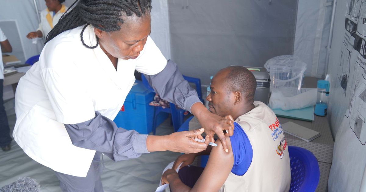 Congo begins Ebola vaccinations for health workers in the epicenter of the outbreak
