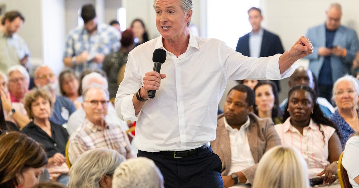 California made Gavin Newsom famous. Will it drag down his 2028 presidential ambitions?