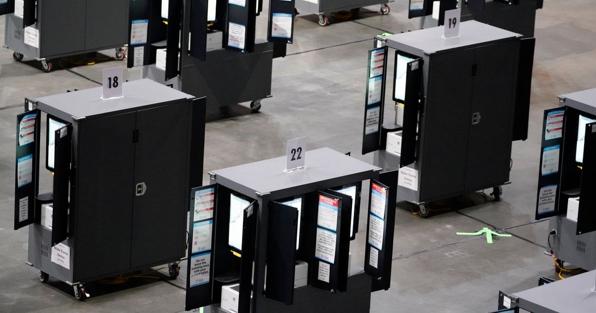 The secret ballot has been an article of faith in US elections. That’s being tested in Georgia