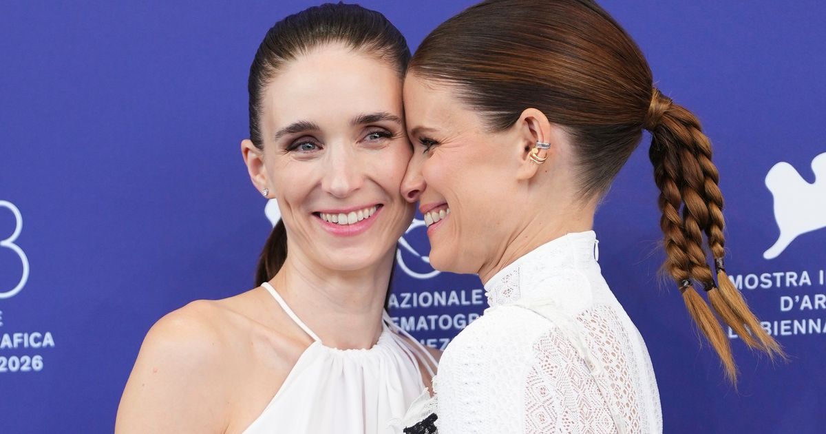 Rooney and Kate Mara had to speak in unison in ‘Bucking Fastard’