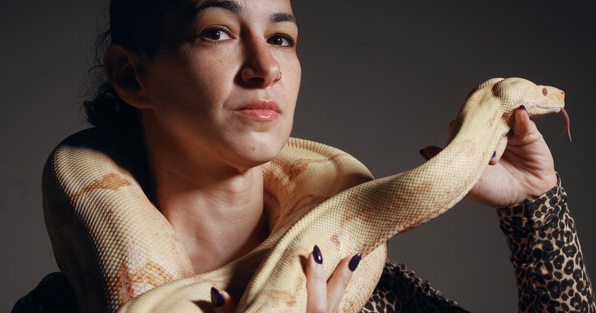 Even snakes have to audition for the opera at the Met. Princess the boa constrictor got the part