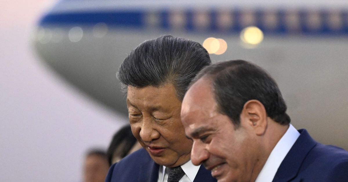 Xi visits Egypt as China seeks deeper influence across the Mideast