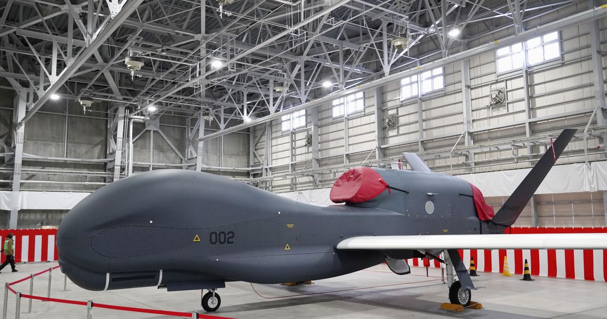 Japan loses contact with a surveillance drone off the country’s northwestern coast