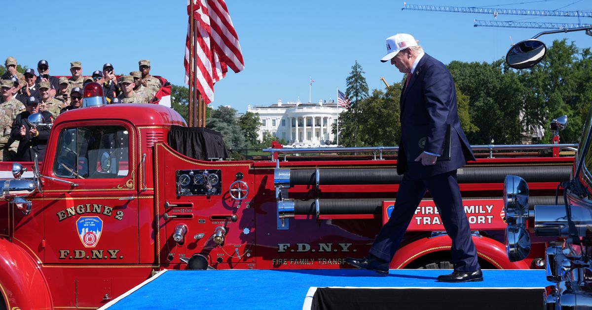 Trump honors 9/11 victims at the Ellipse, pledging to ‘never forget'