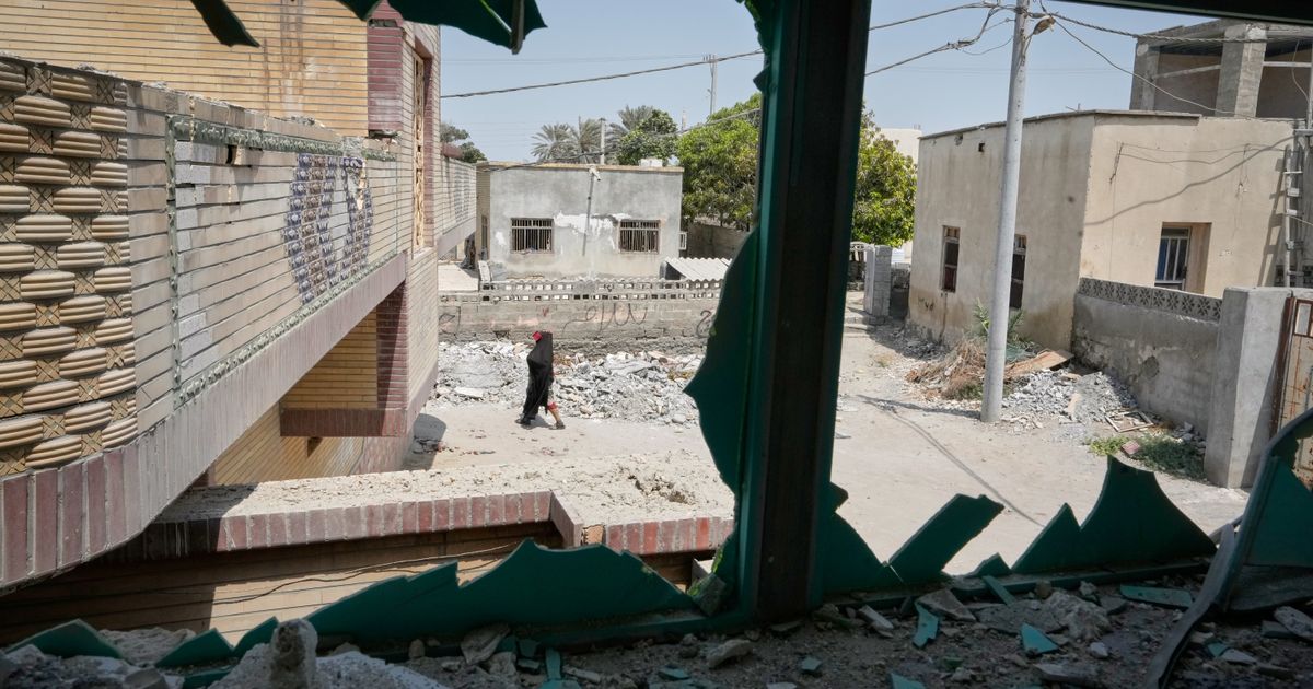 Photos show destruction and mourning after a strike on an Iranian wedding