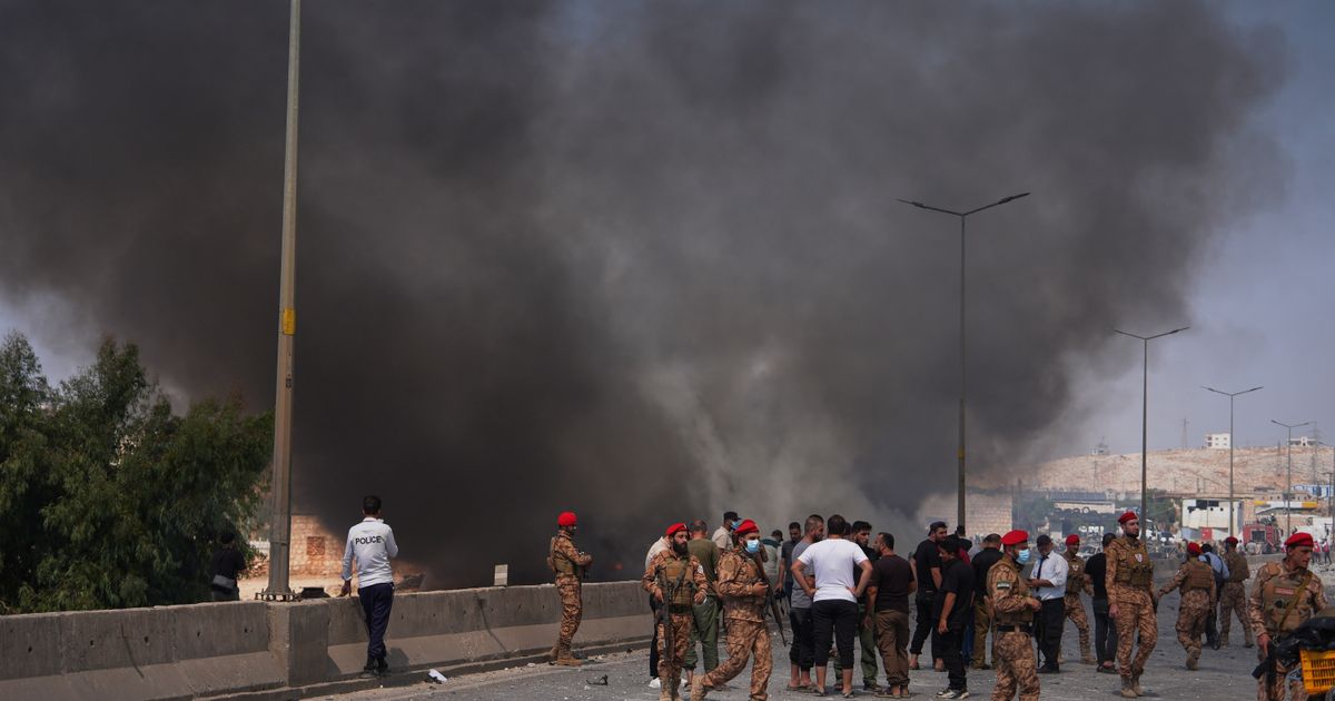 Warehouse explosion in northwestern Syria kills at least 14