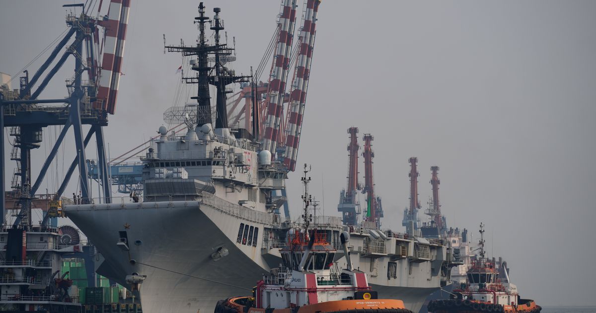 Indonesia welcomes its first aircraft carrier, prompting debate over cost and military ambitions