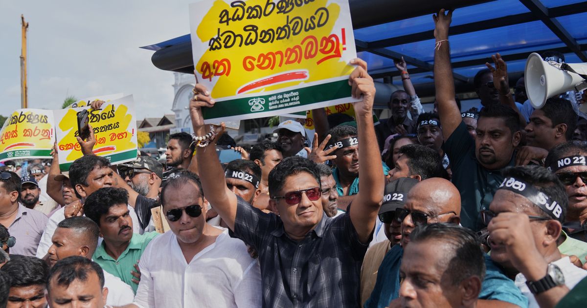 Sri Lankan opposition rallies against government’s proposed judicial reform