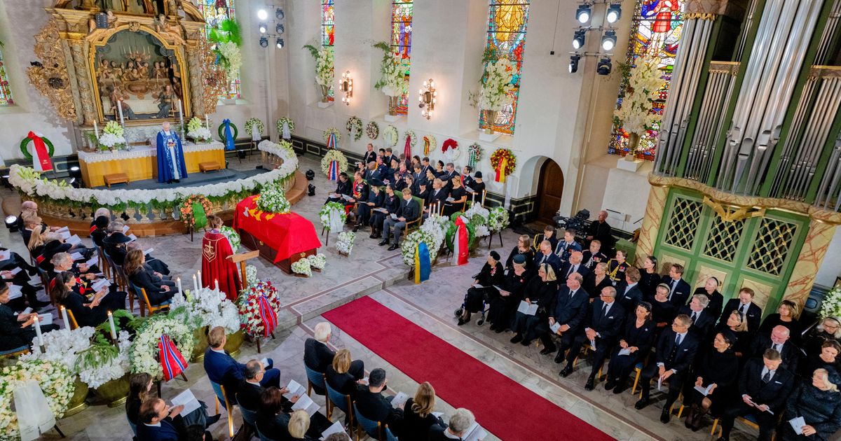 Norway bids final farewell to popular King Harald V as crowds and royals converge for his funeral